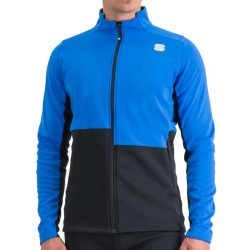 Warme Jacke Sportful Engadin Jacke 2023 blauer Denim